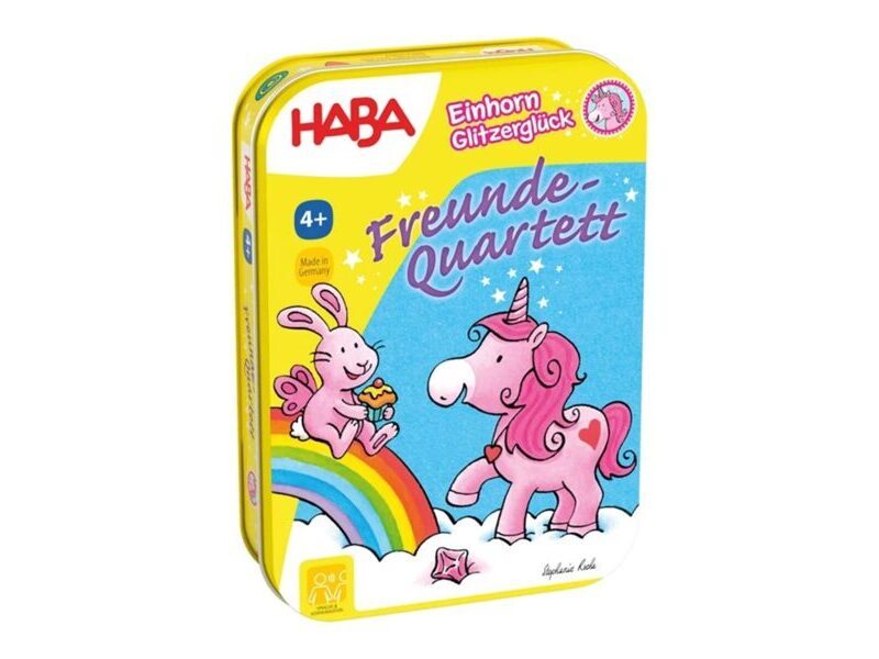 Haba Spiel Einhorn Glitzerglück Freunde-Quartett