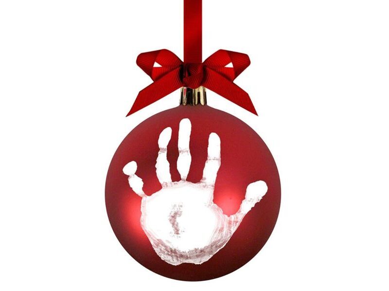 Pearhead Baby Weihnachtskugel Abdruck