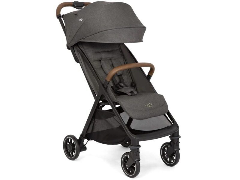 Joie Buggy Pact Pro Fb. shell gray inkl. Regenschutz und Adapter