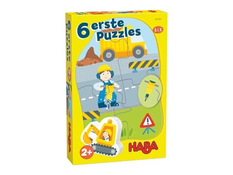 Haba 6 erste Puzzles – Baustelle