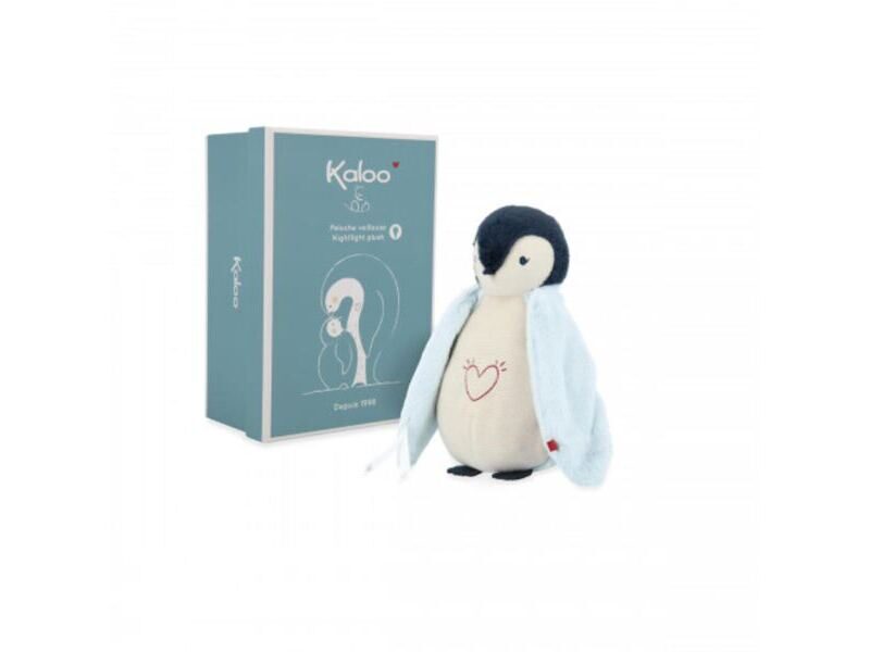 Kaloo Nachtlicht Pinguin blau