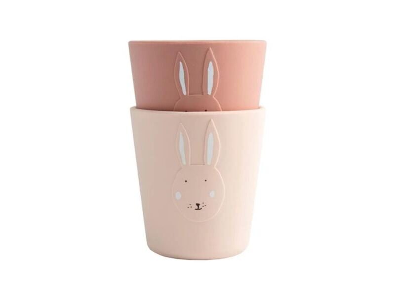 Carletto Trixie Hase Silikon Becher 2-pack