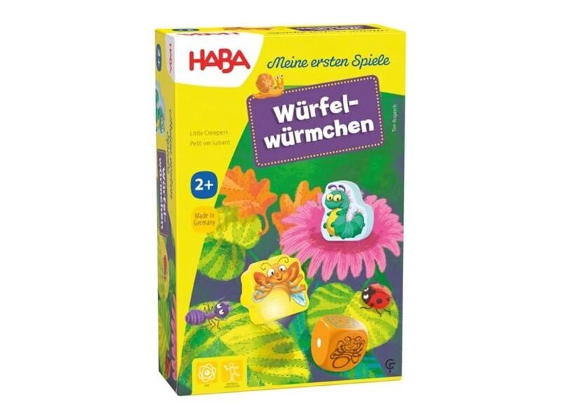 Haba Meine ersten Spiele-Würfelwürmchen