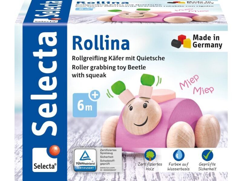 Selecta Greifling Rollina rosa